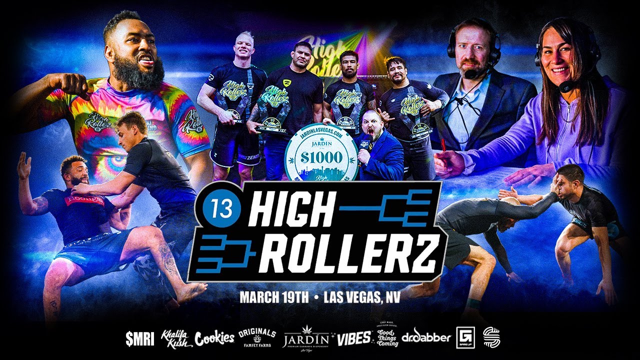 High Rollerz 13: Elite 8 Team Grappling feat Zenith Jiu Jitsu, Jessica Eye & Stephan Bonnar