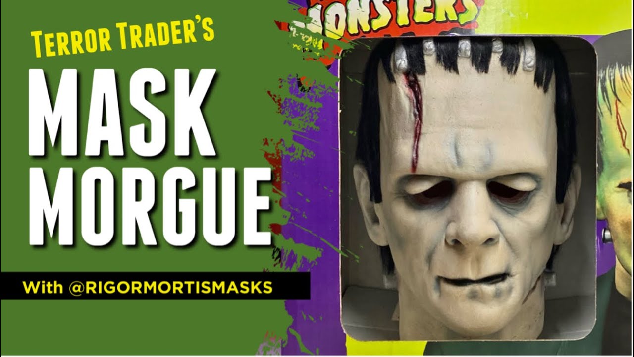 Mask Morgue: 1998 Don Post Boris Karloff Frankenstein&rsquo;s Monster Mask