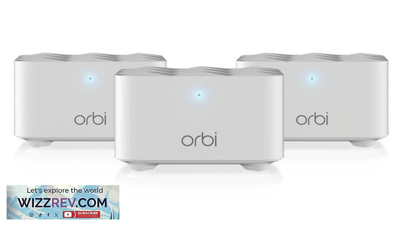 Netgear RBK13 100NAR Orbi RBK13 AC1200 Mesh WiFi Router Certified Refurbished