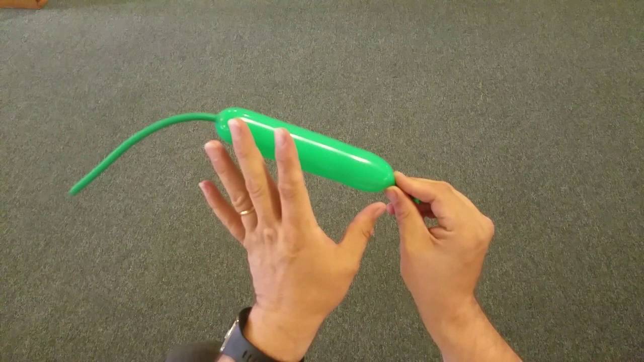 how to tie a balloon