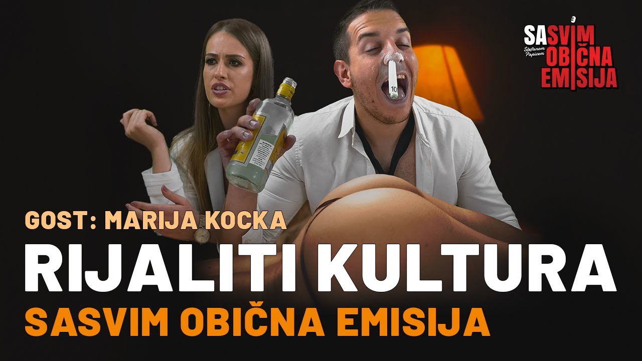 Sasvim Obična Emisija | Rijaliti kultura | Gost nije Kija Kockar