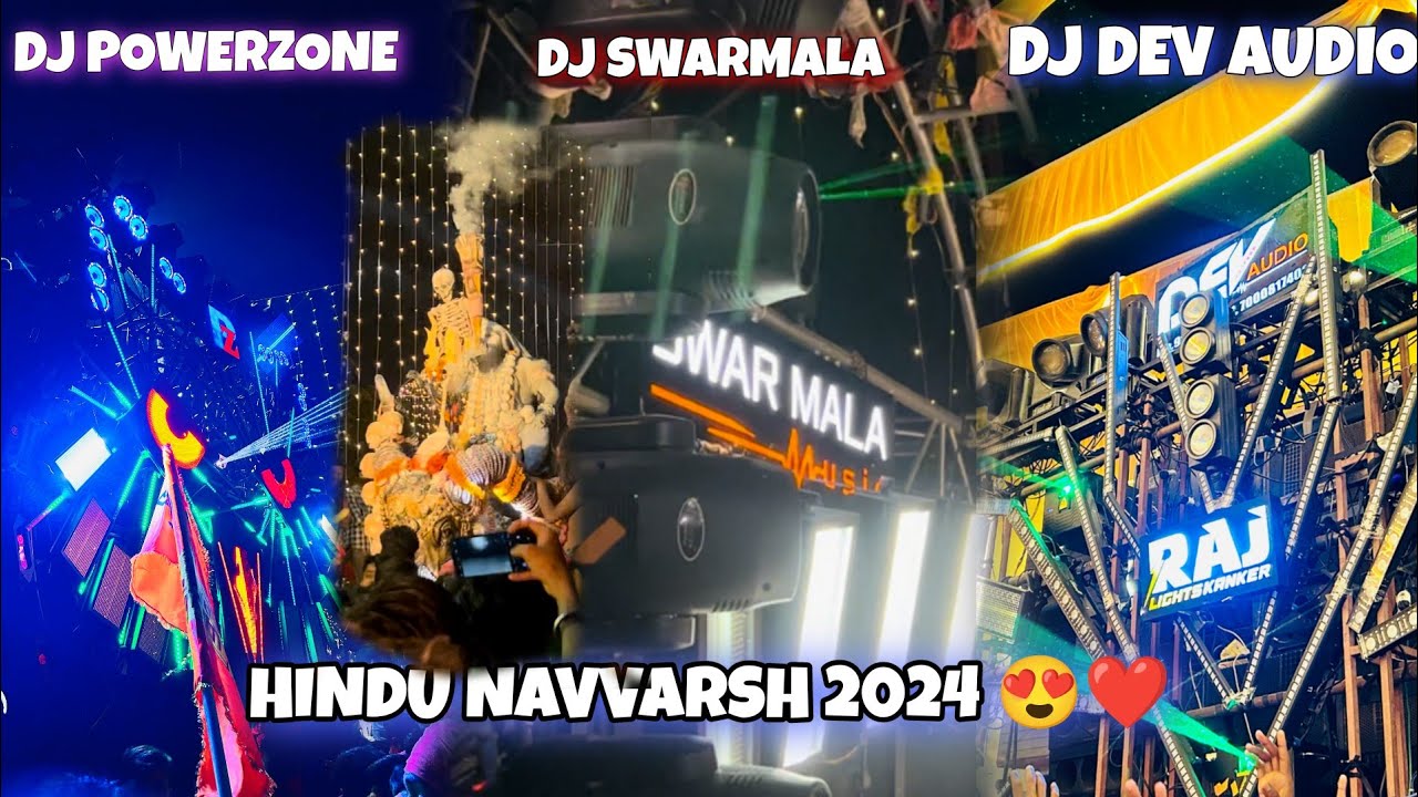 Korba hindu navvarsh 2024 || dj swarmala || dj powerzone || dj maashitla  😍❤️