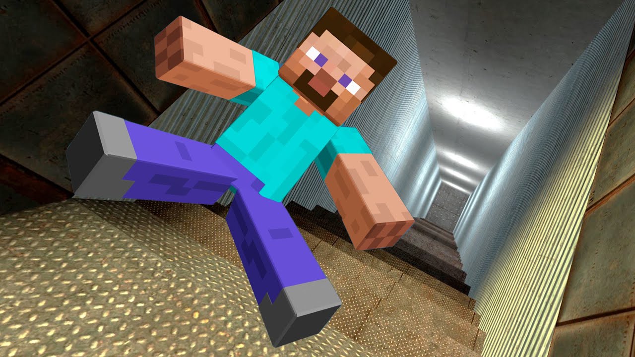 Minecraft Steve Ragdoll Physics - Epic Falls Compilation #4