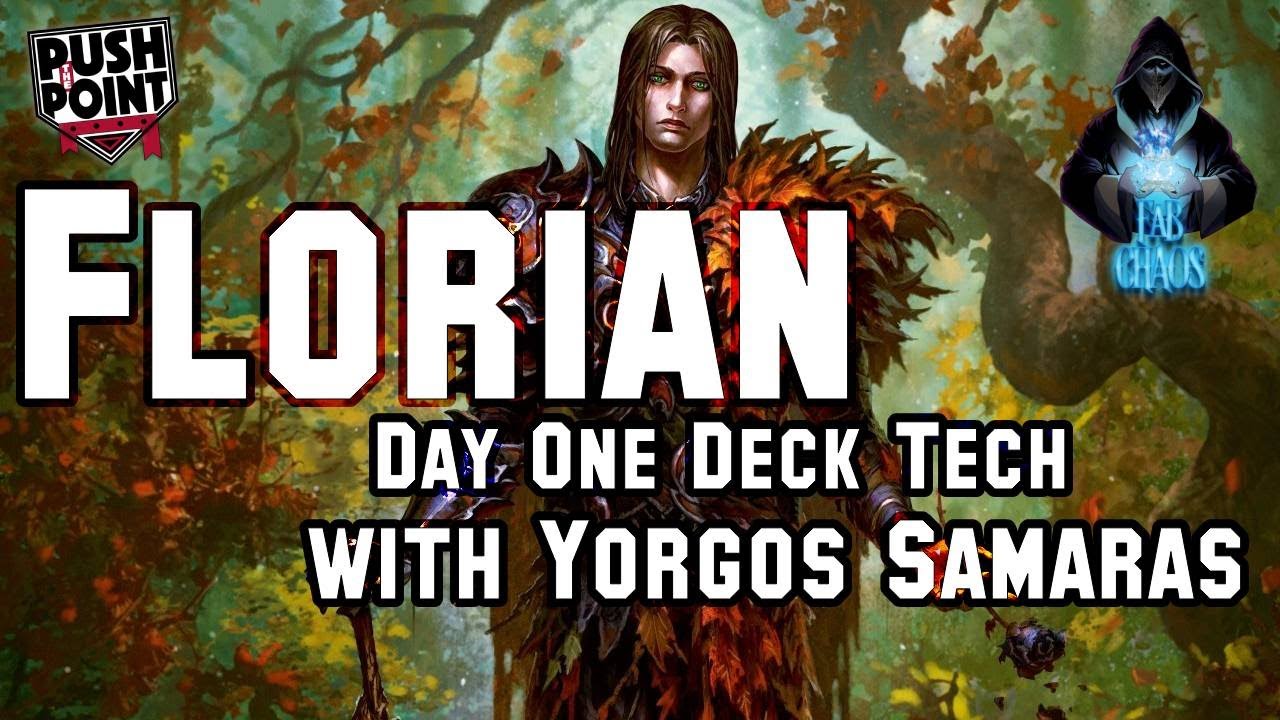 Florian @fabtcg  Rosetta CC deck tech with Yorgos Samaras