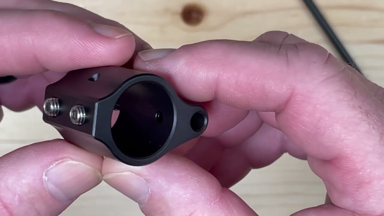 AR15 Gas Block System Installation