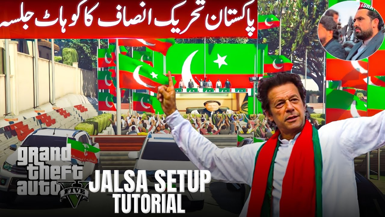 GTA 5 PTI Jalsa Setup Tutorial: How to Add Custom Flags & Posters in GTA V (2025) 
