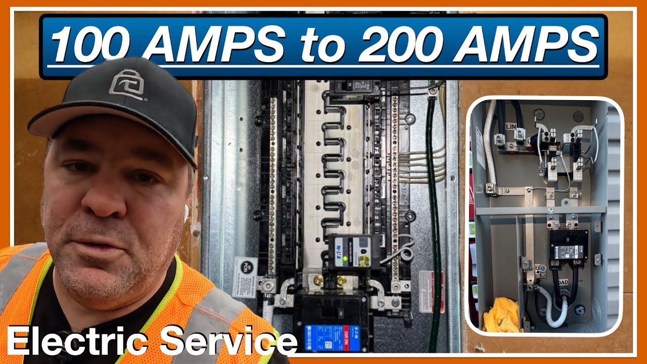 Еще одно улучшение сервиса на 200 ампер #электрик #200AMPS