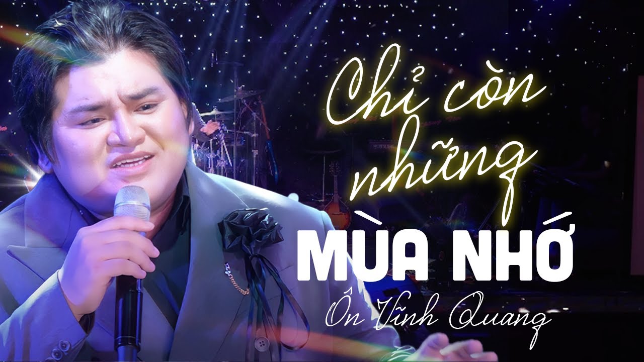 Chỉ Còn Những Mùa Nhớ - Bảo Trâm | Ôn Vĩnh Quang Cover | Live Version