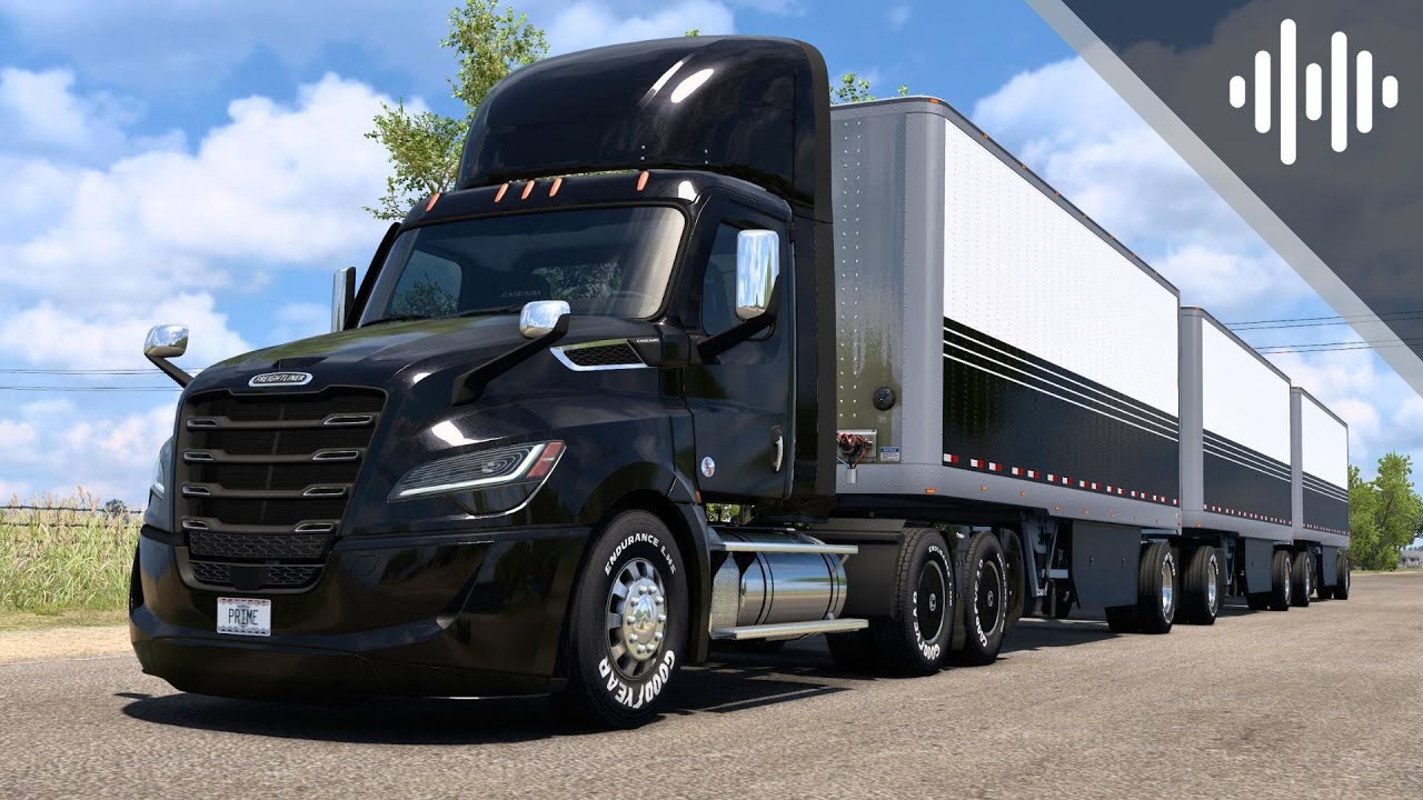 Road Train In Oklahoma! | American Truck Simulator (ATS) 1.55 Beta Showcase