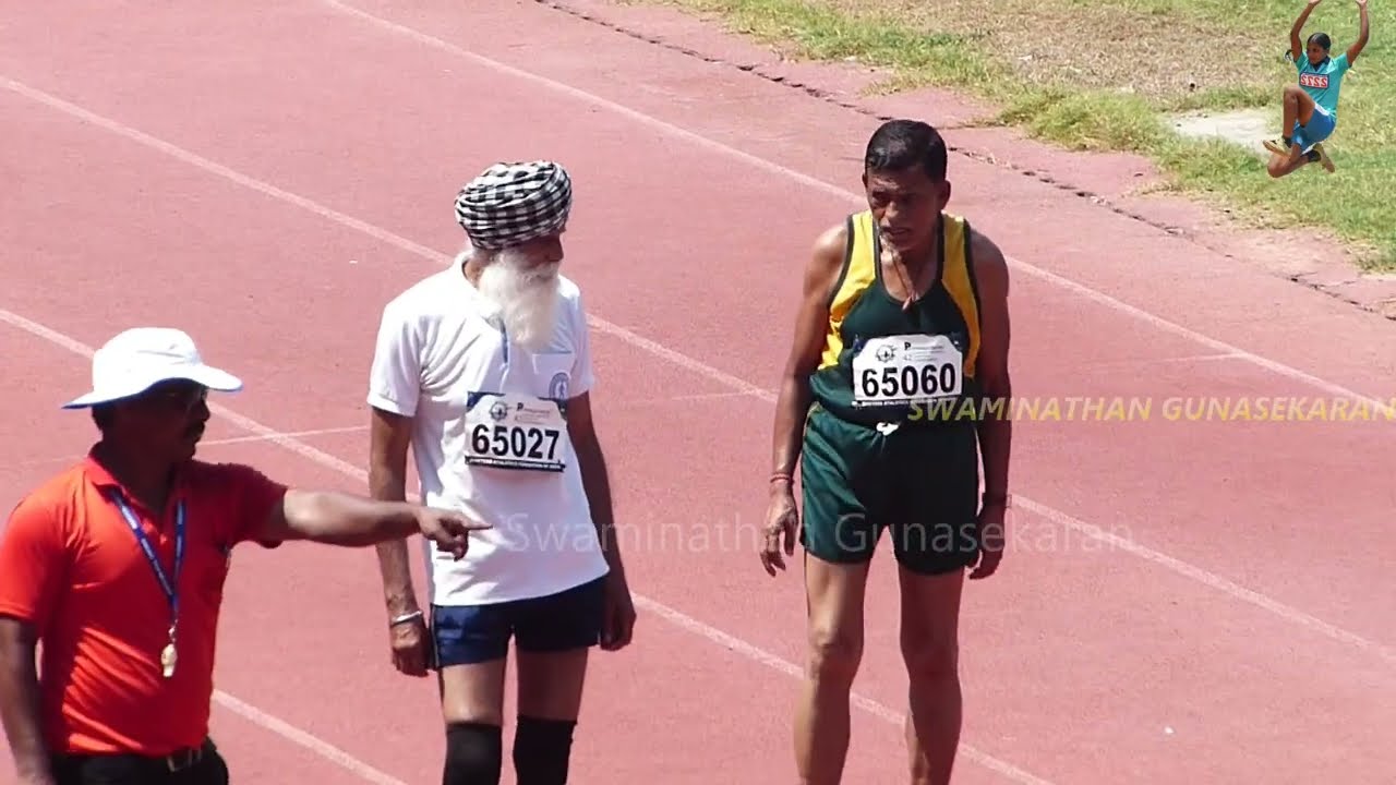42nd National Masters Athletics Championships 2022 || Men 65+ 400m final time trial heat- 1 to 3