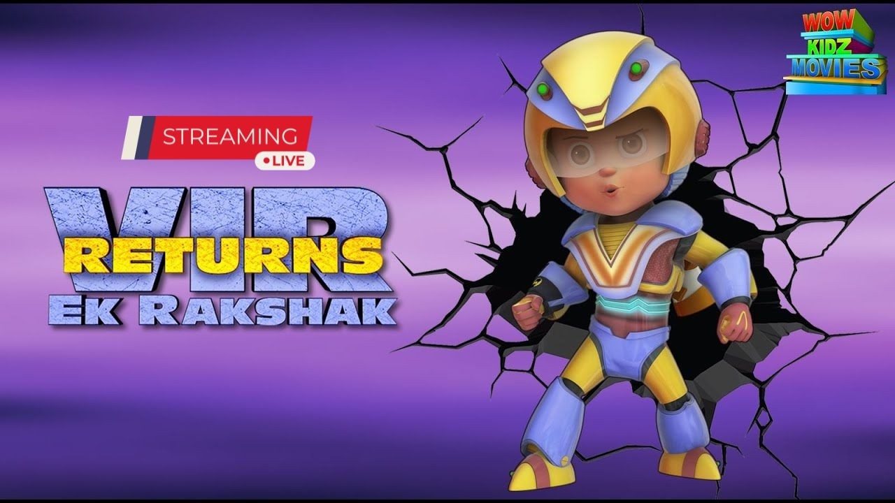 LIVE 🔴 Vir Ek Rakshak Returns 💥 Vir The Robot Boy 🤖 | Full Action Movie 🦸‍♂️🔥