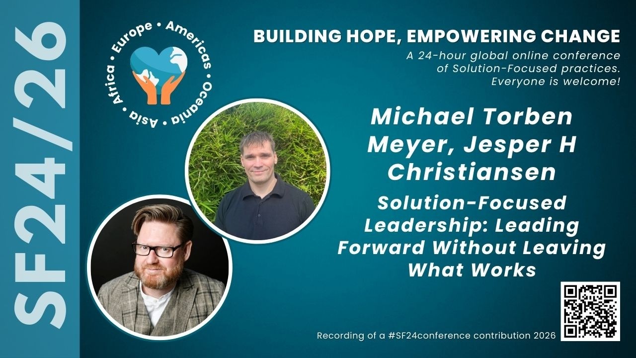 Michael Torben Meyer & Jesper Christiansen: Solution-Focused Leadership SF2426