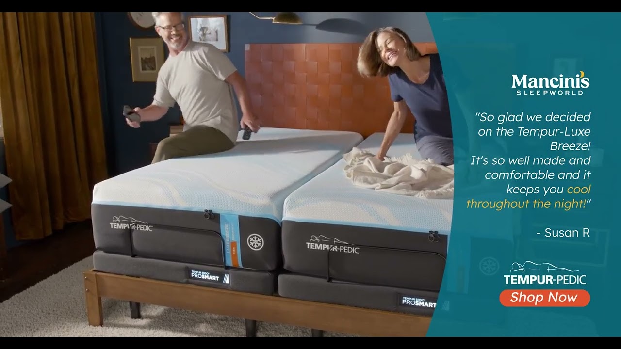 Sleep Like Never Before with Tempur-Pedic | Mancini Sleepworld