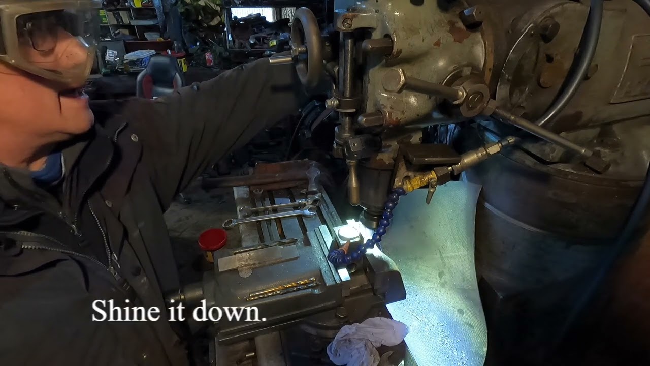 Kubota 130 back actor/hoe, ram and foot repair part one.