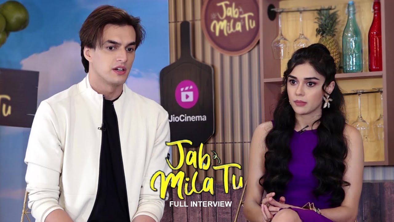 Mohsin Khan & Eisha Singh's Interview For Their Upcoming Web Series 'Jab Mila Tu'  On JioCinema
