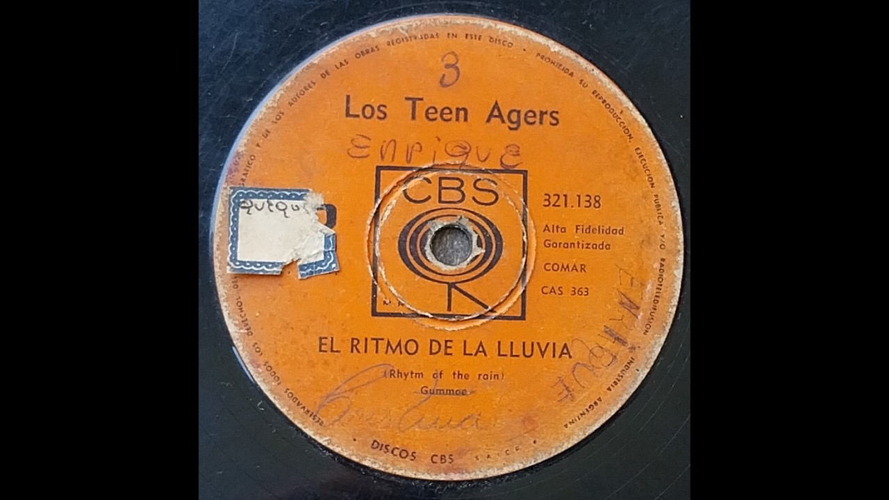 Los teen agers-El ritmo de la lluvia (Lado A)