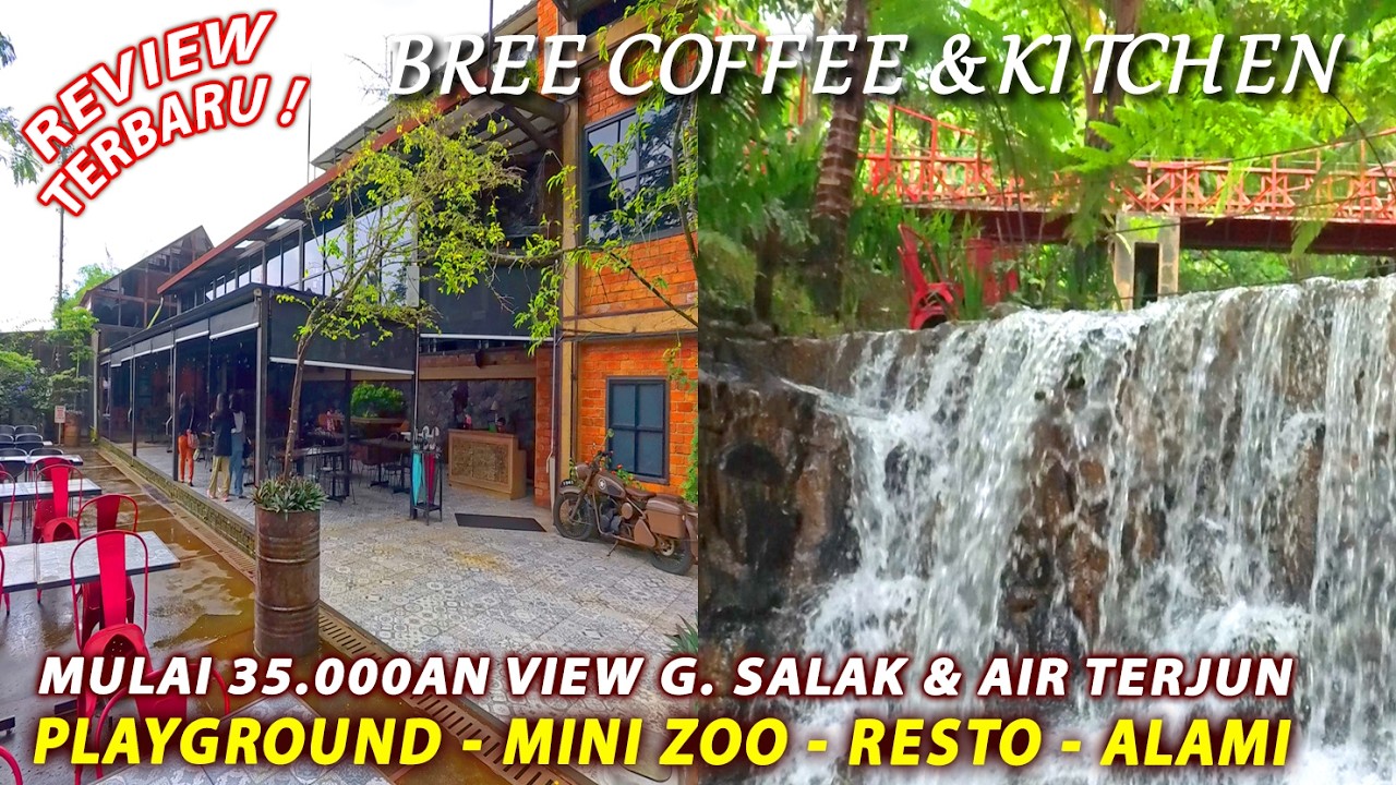 🏔️ BREE COFFEE BOGOR 2026 | Resto Alami Terluas View Gunung Salak Paling Kids Friendly