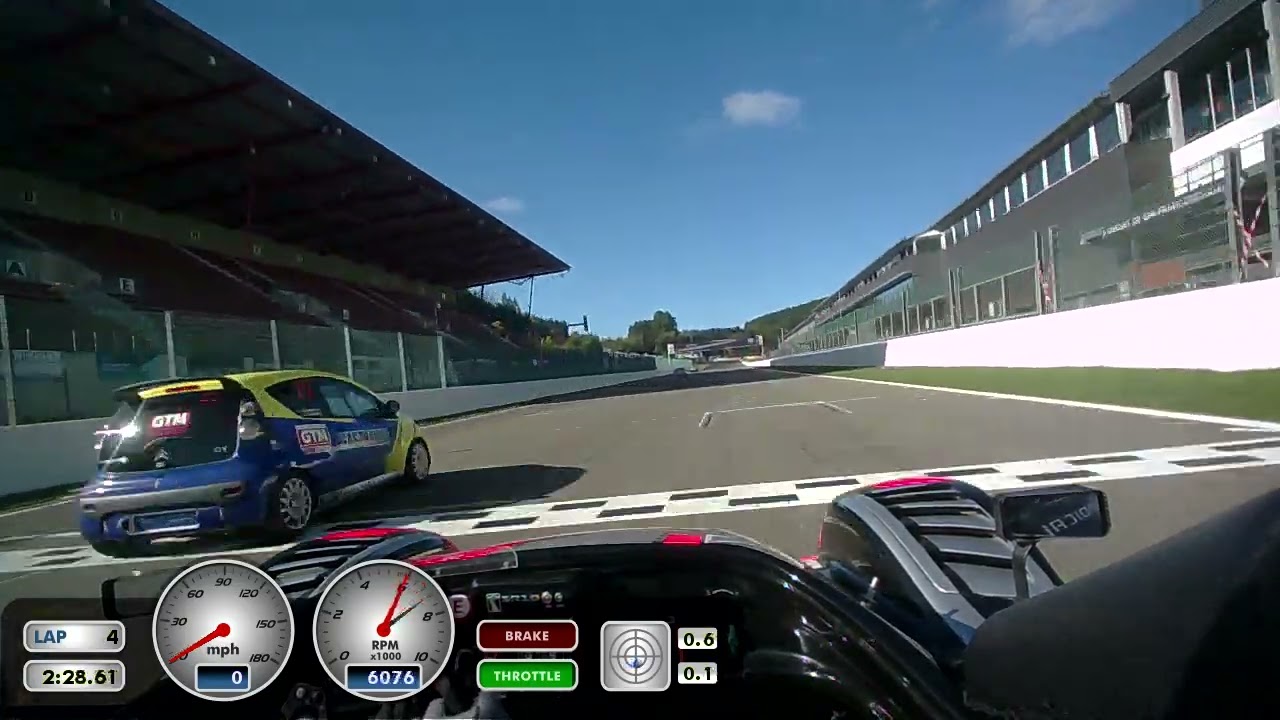 Radical SR10 Spa…Flying through traffic