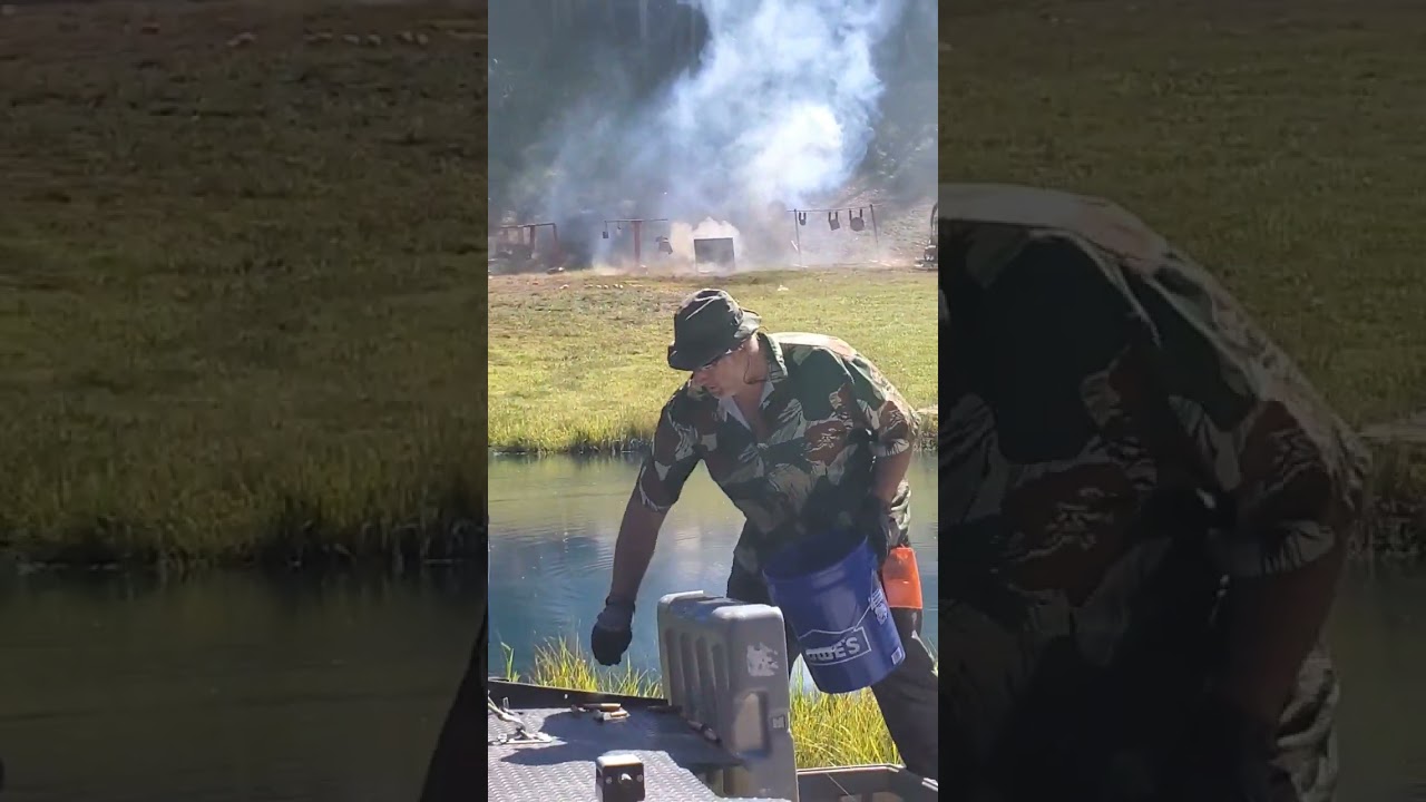 Shooters Gauntlet #shootingrange #gunshorts #guns #fullauto #glock #50cal #shortsfeed #gunshot