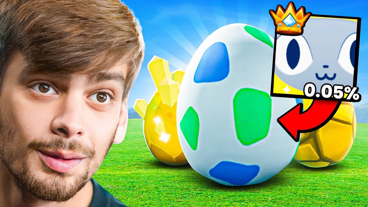 Chandler From MrBeast Hatches A TITANIC in Pet Sim 99...