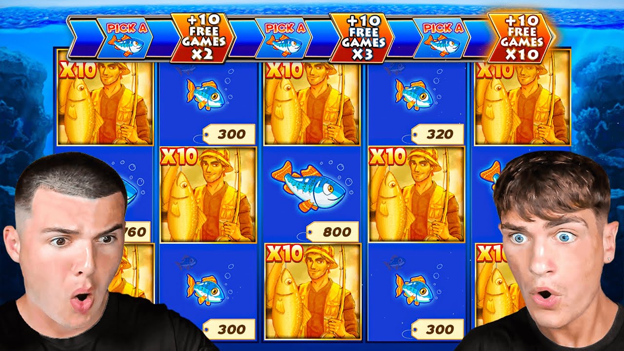 WE LANDED MAX BET BONUSES ON FISHIN FRENZY!