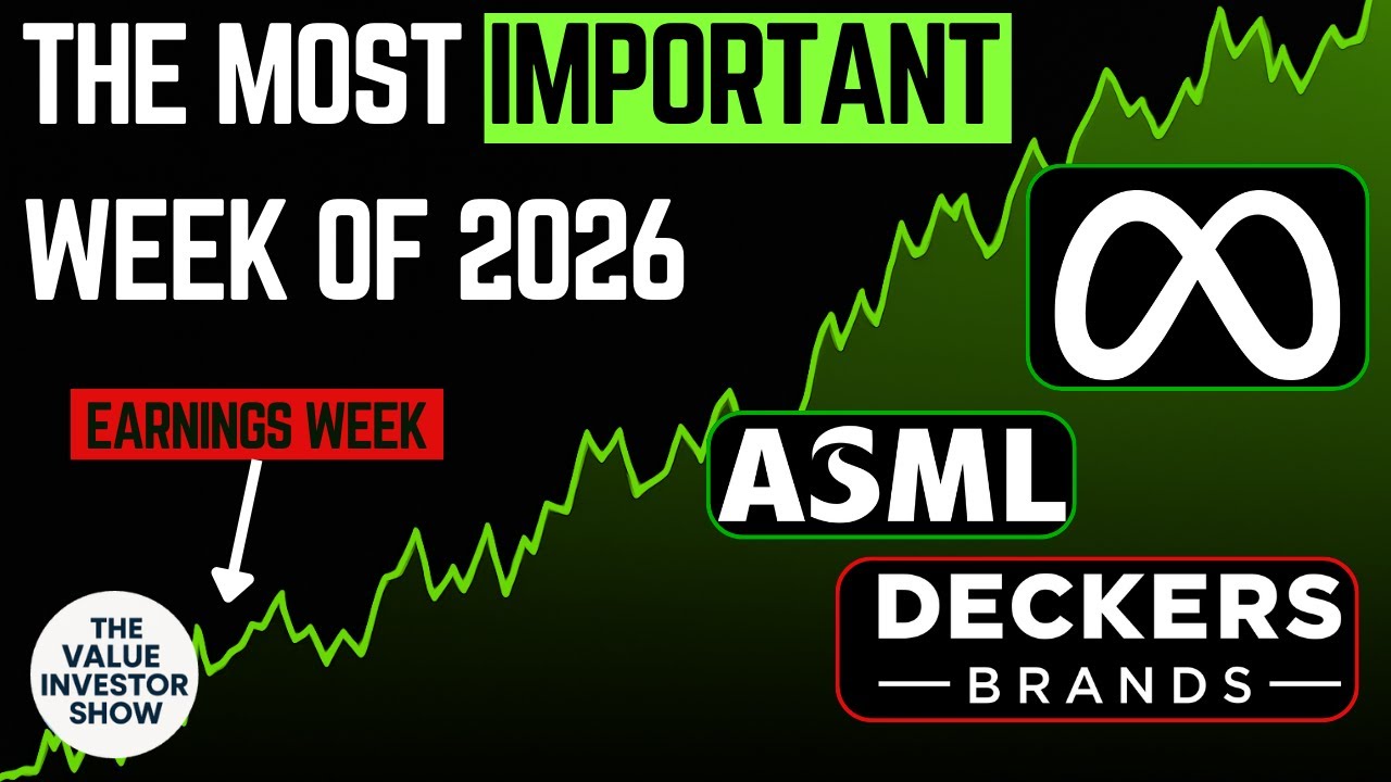 Стоит ли покупать акции ASML, META и DECK перед публикацией отчёта о прибыли?