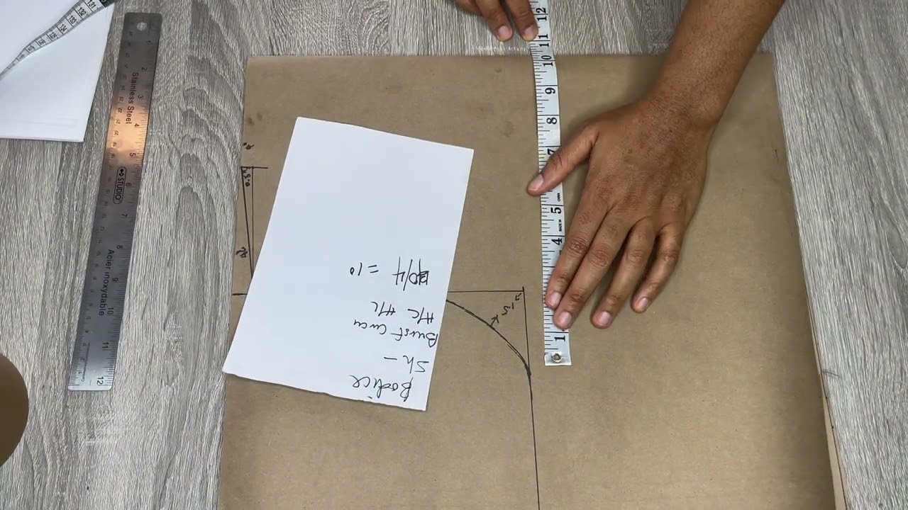 How to Draft a Basic Bodice | Beginner Fashion Illustration Part 1