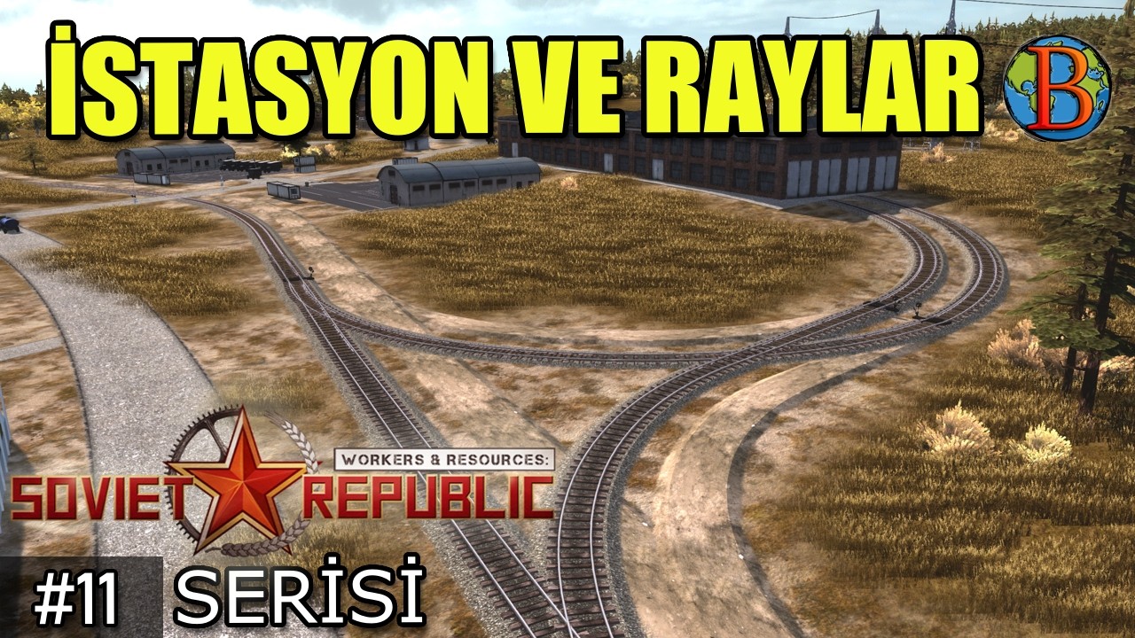 Tren Altyapılarımız Tamamlanıyor - Soviet Republic - Gerçekçi