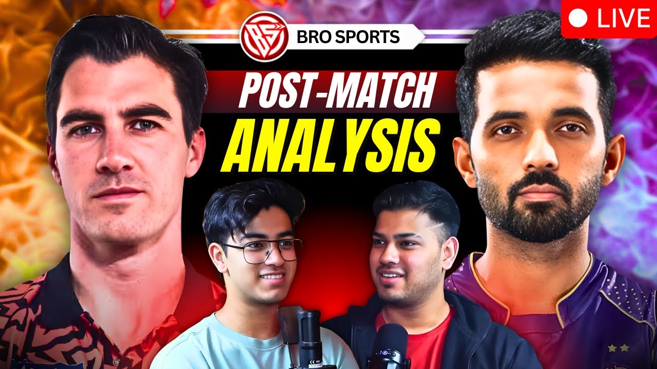 SRH vs KKR Live Post-Match Analysis & Review ft IPL 2025 | Bro Sports