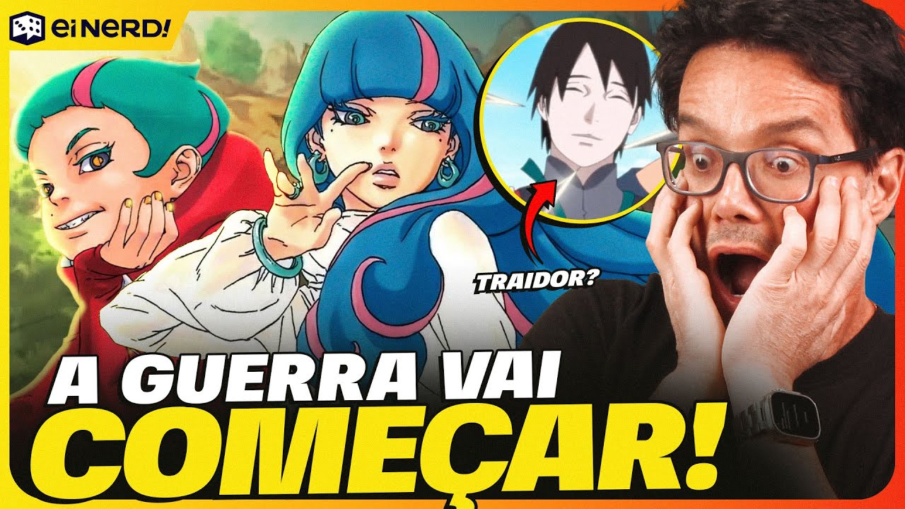 O MAIS FORTE DE BORUTO VAI ENTRAR NA GUERRA! 