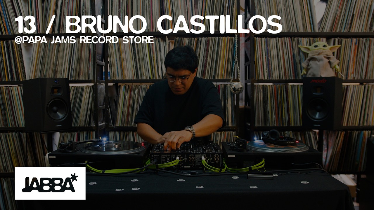 BRUNO CASTILLO at PAPA JAMS Record Store ~ VOL 13