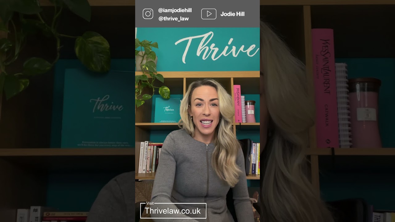 Jodie Hill - Founder and Managing Partner at Thrive Law.
