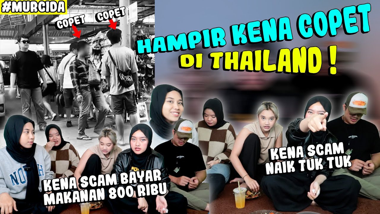 #MURCIDA TRAGEDI PAS KITA LIBURAN KEMARIN DARI MALAYSIA KE THAILAND !!
