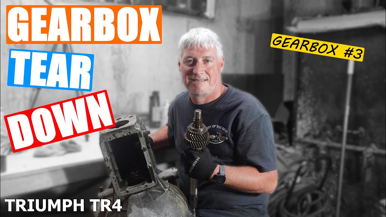 Triumph TR4 - Gearbox Rebuild #3: Gearbox Gutting | Roundtail Restoration