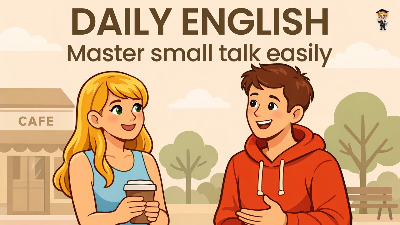 Daily English Conversation Practice | Master Real Life Small Talk | English for Beginners