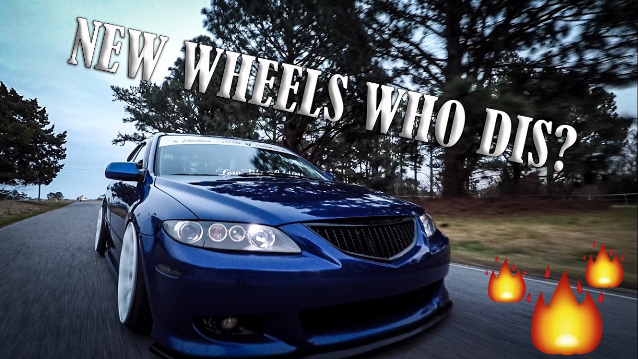 Slammed Mazda 6 Gets New Wheels
