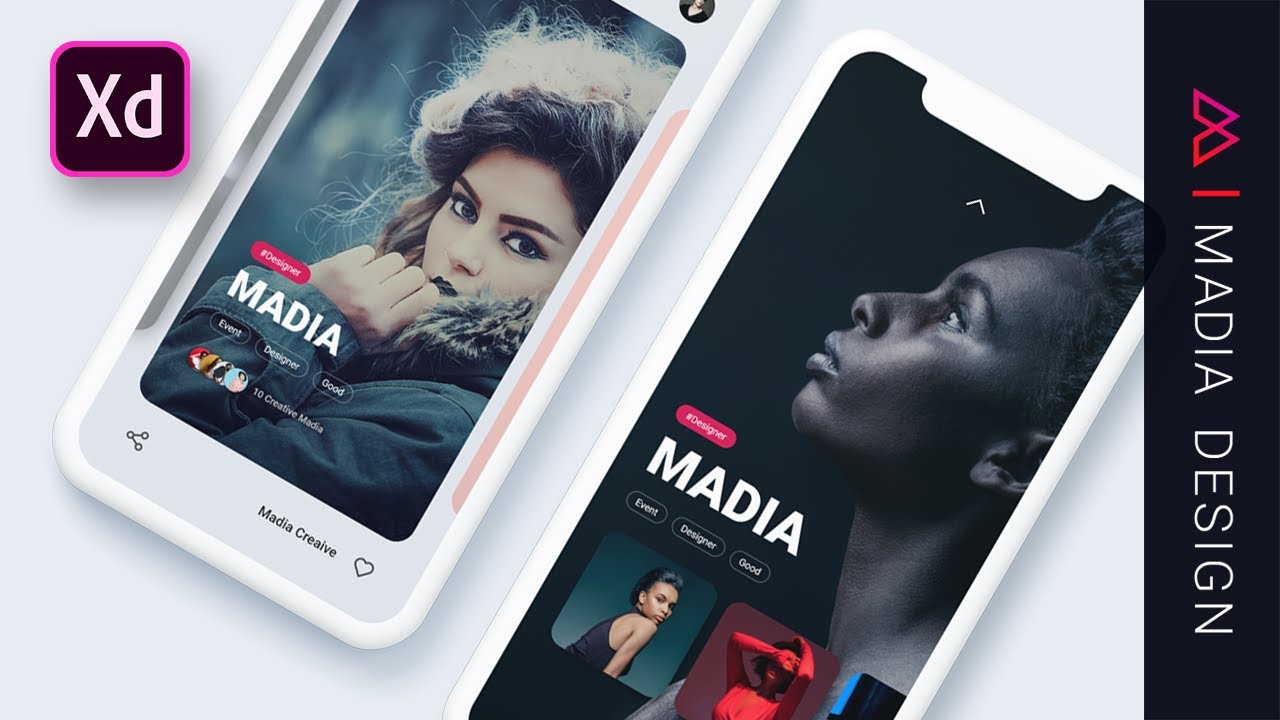 디자인이 되는과정 [Adobe XD]