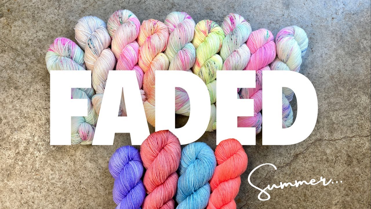 Faded Summer Socks!