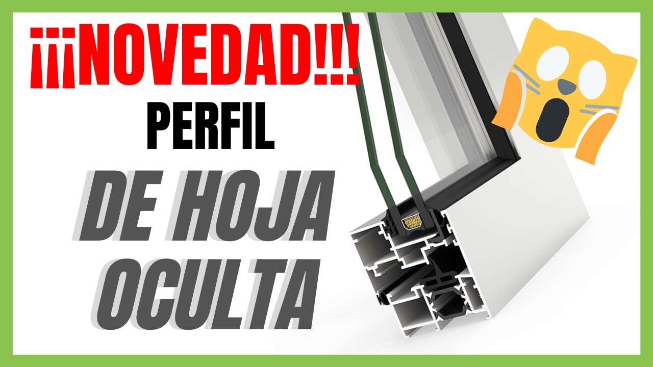 💖HOJA OCULTA ventana. Aluminio CORTIZO