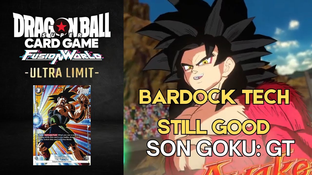 Bardock Tech still strong! - Son Goku: GT vs Gohan (G) - (Dragon Ball Super Card Game Fusion World)