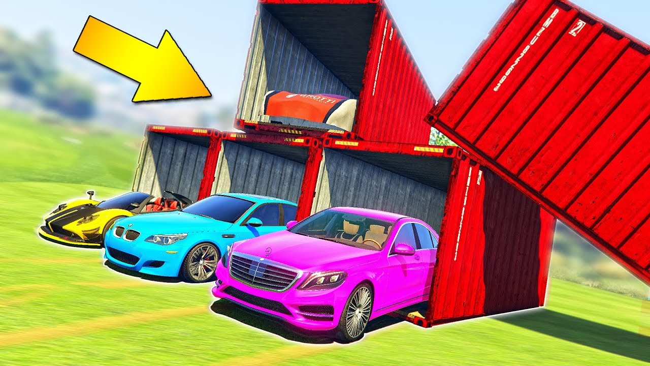 ВЫПАЛА САМАЯ БЫСТРАЯ МАШИНА В СЛУЧАЙНОМ ВЫБОРЕ GTA 5 Mods. БИТВА ЗА КОНТЕЙНЕРЫ ГТА 5 Онлайн.