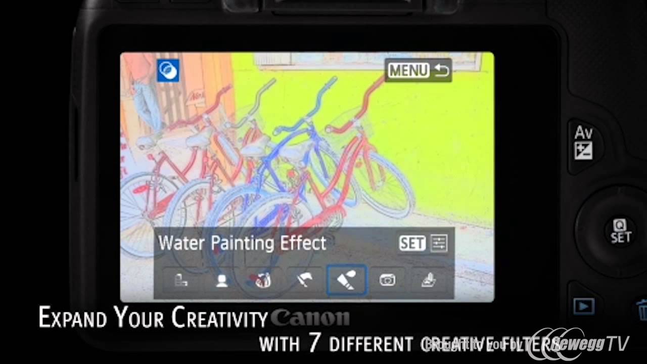 Canon EOS Rebel SL1 Black 18.0 MP Digital SLR Camera with 18-55mm IS STM Lens - Product Tour