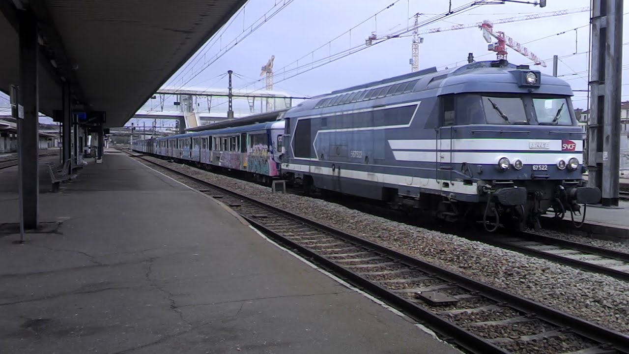 Petit matin à Chartres - BB 67500 CMR - Gefco - Double Fret - Euro 4001 - Naviland