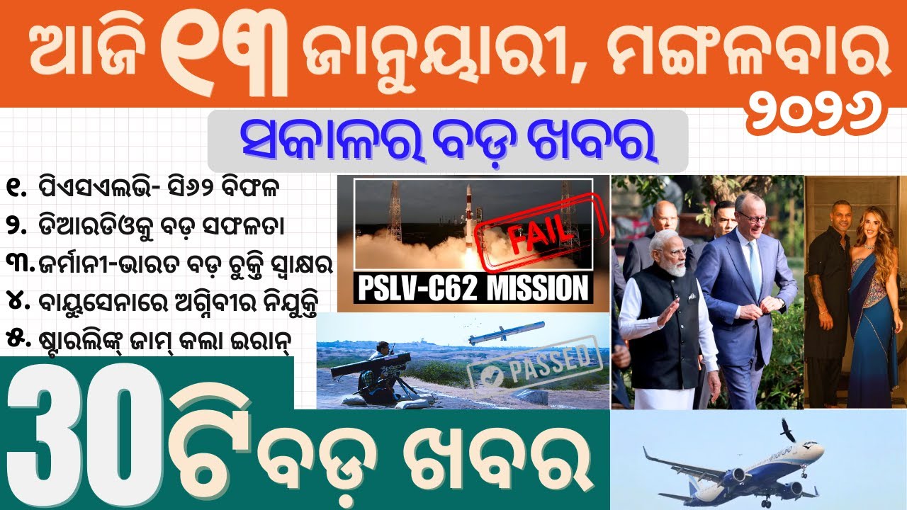 PSLV C62 Mission Failed // DRDO Successfully Pass