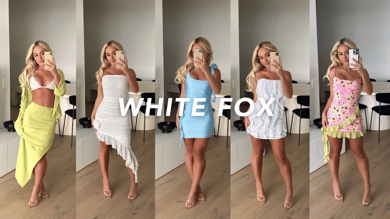 WHITE FOX HAUL | summer inspired