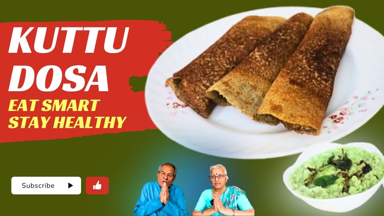 Kuttu Dosa with Potato Curry | Gluten-Free Dosa | Upvas Dosa | Buckwheat