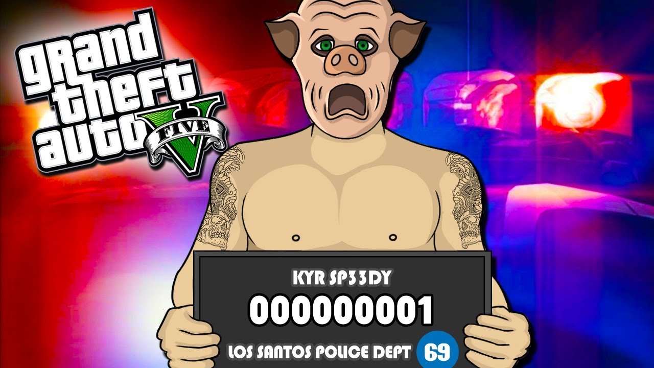 TOO BIG FOR THE HOLE!! - GTA 5 Cops and Robbers!