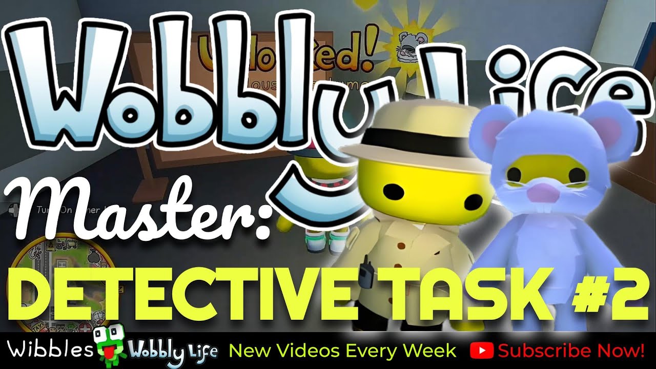 Master DETECTIVE TASK #2 In Wobbly Life | Wobbly Life Secrets Unlock The Mouse Outfit
