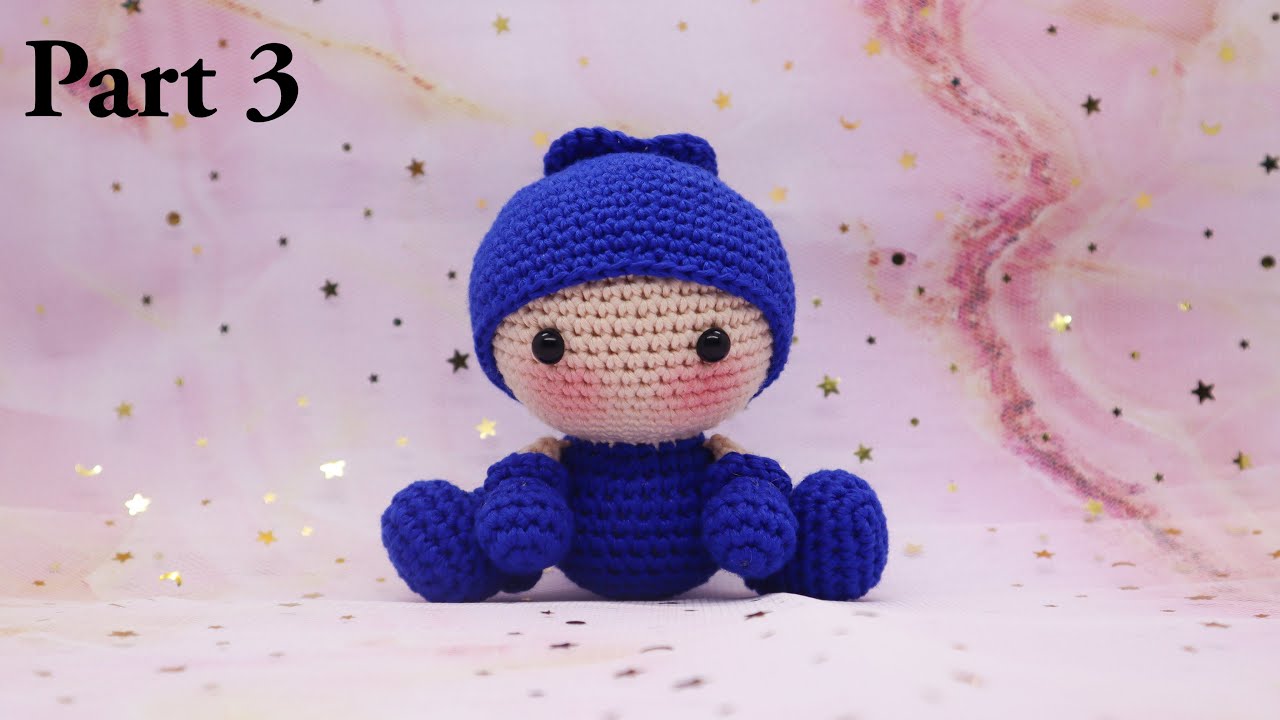 BABY BLUEBERRY 🫐 | PART 3 | FRUIT BABIES | HOW TO CROCHET TUTORIAL