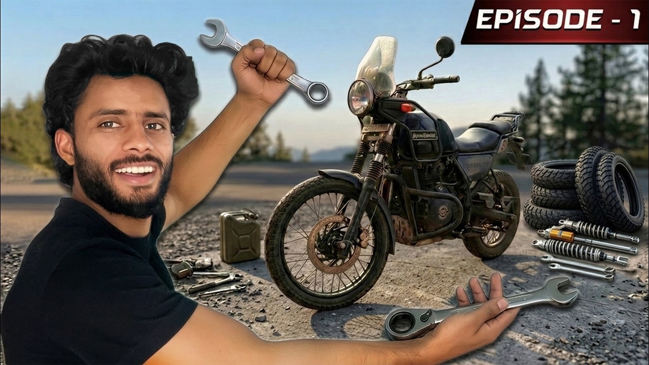 Modifying 10 year old Himalayan || Dream Bike Built